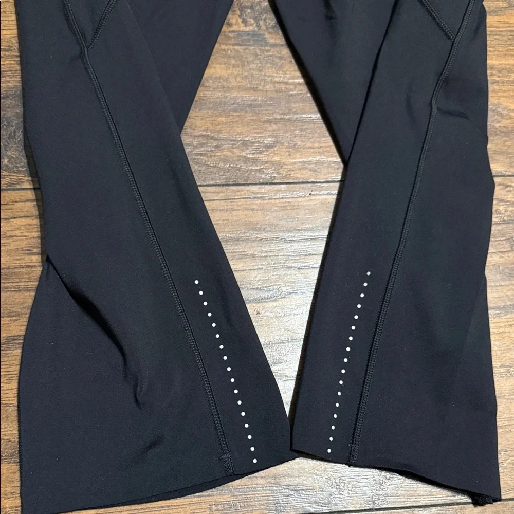 Lululemon Athletica Black High-Rise Capris